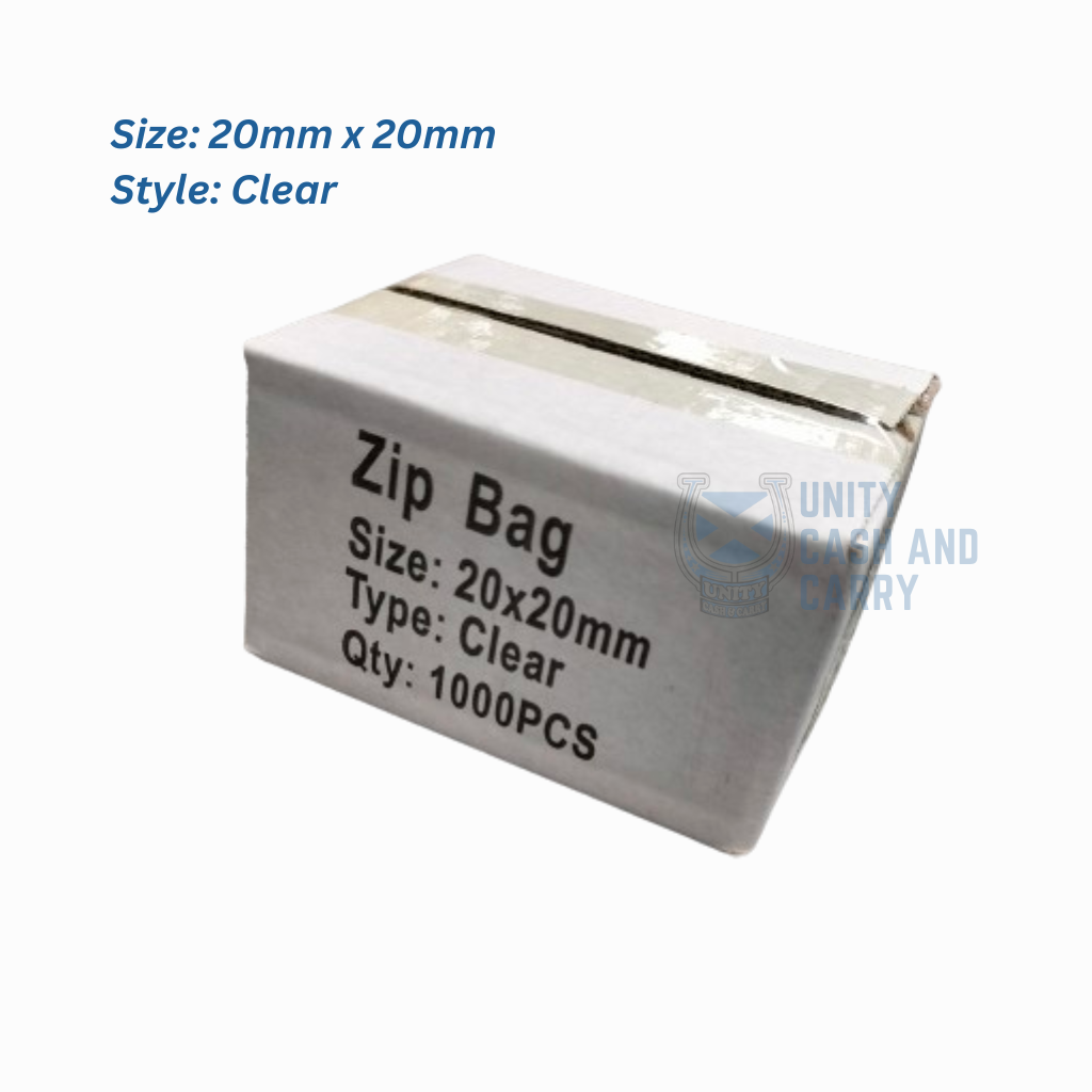 ZIPPER BAG - 20 X 20