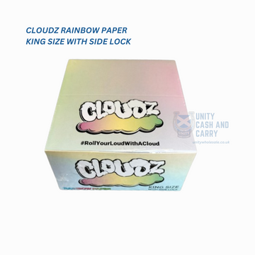 CLOUDZ RAINBOW PAPER KING SIZE WITH SIDE LOCK