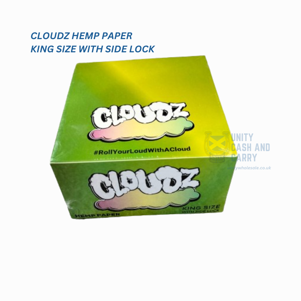 CLOUDZ HEMP PAPER KING SIZE WITH SIDE LOCK