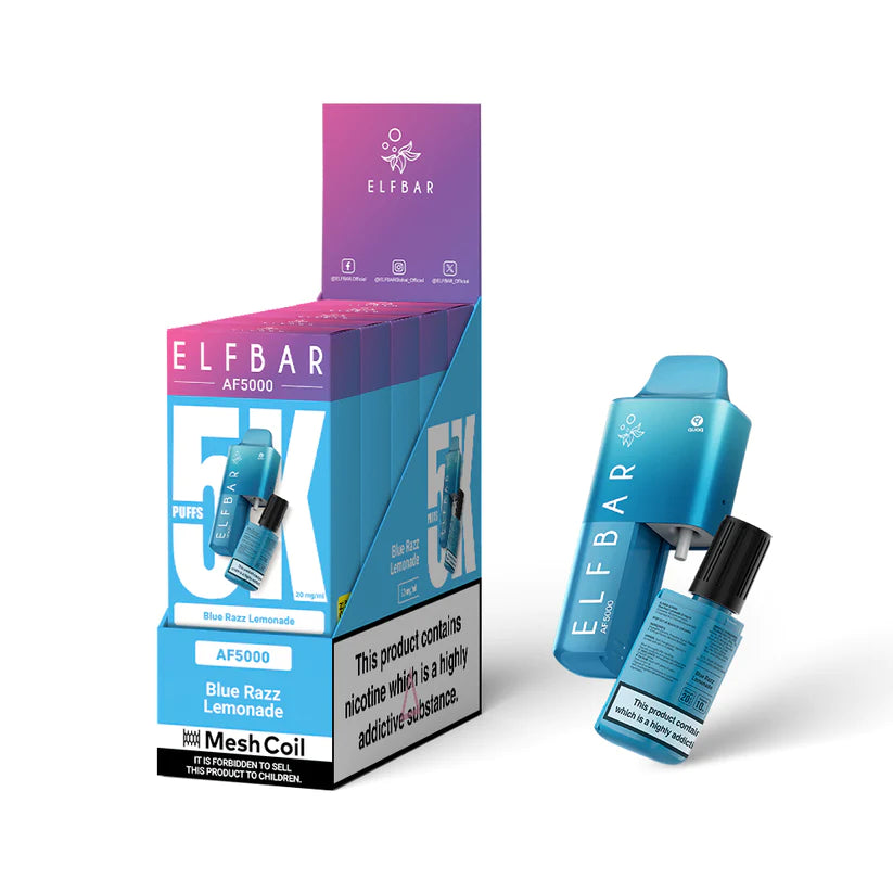 BLUE RAZZ LEMONADE- ELFBAR (AF5000) 5000 PUFFS