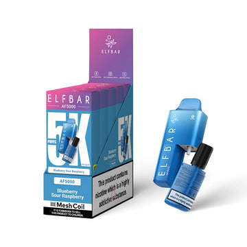 BLUEBERRY SOUR RASPBERRY - ELFBAR (AF5000) 5000 PUFFS