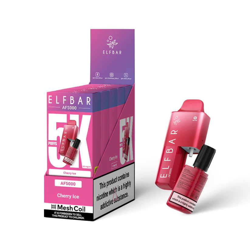 CHERRY ICE - ELFBAR (AF5000) 5000 PUFFS