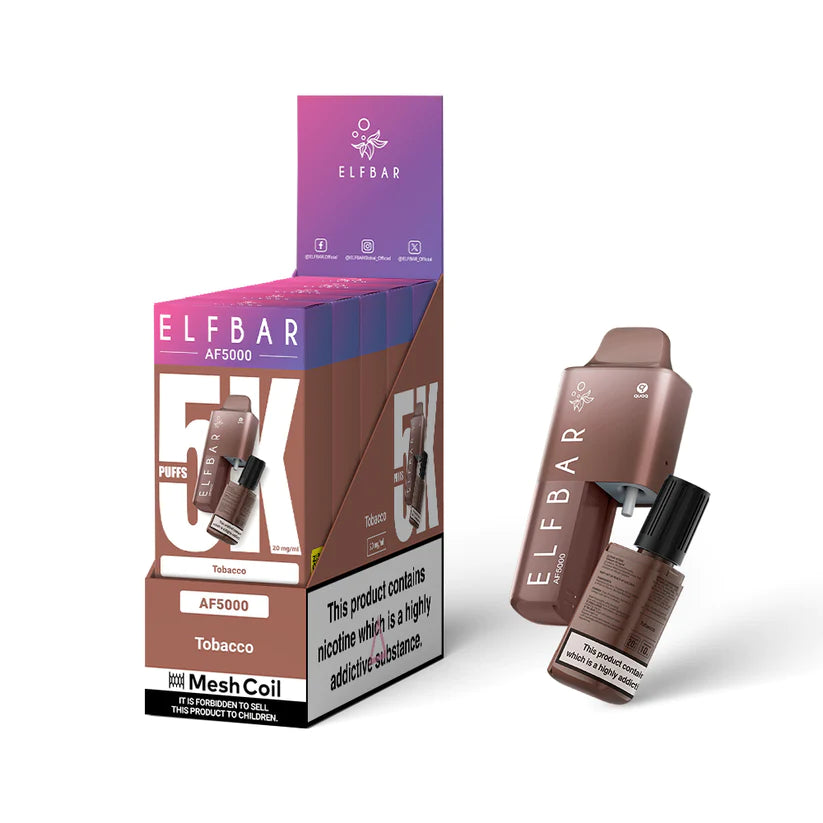 TOBACCO - ELFBAR (AF5000) 5000 PUFFS